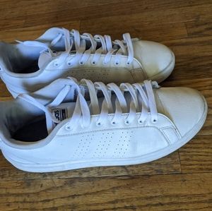 White adidas sneakers